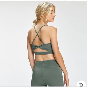 My Protein twist back sports bra, size M